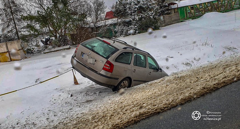 Na drogach jest bardzo ślisko