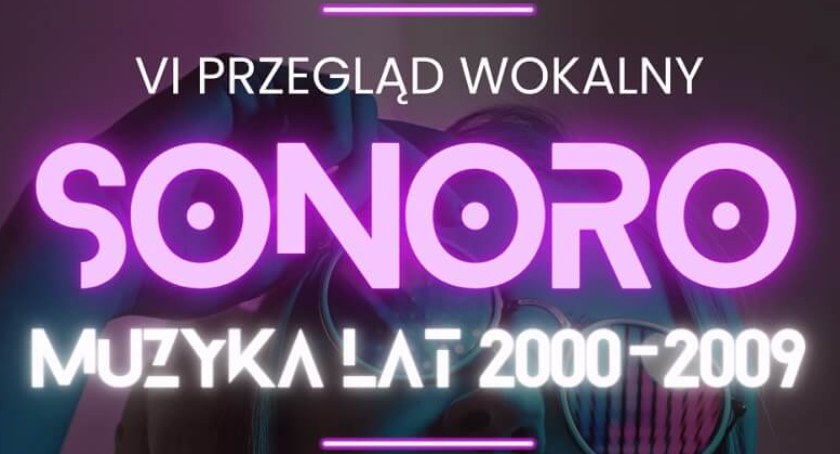 VI Przegląd Wokalny SONORO - już niebawem