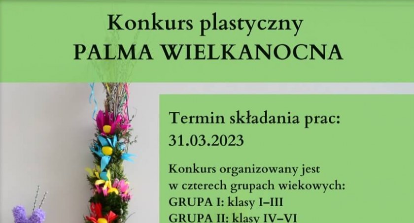 Konkurs palma wielkanocna