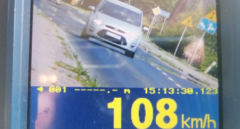 108 km/h w zabudowanym - kierowca ponownie swoje prawo jazdy zobaczy za trzy miesiące