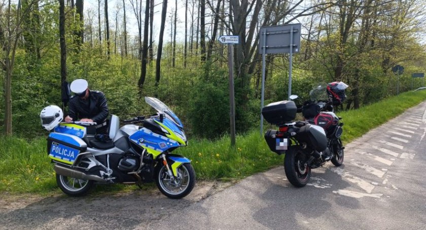 Motocykliści pod czujnym okiem policji - środowa akcja w powiecie