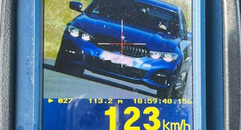 83 km/h więcej w terenie zabudowanym i prawo jazdy zabrane 