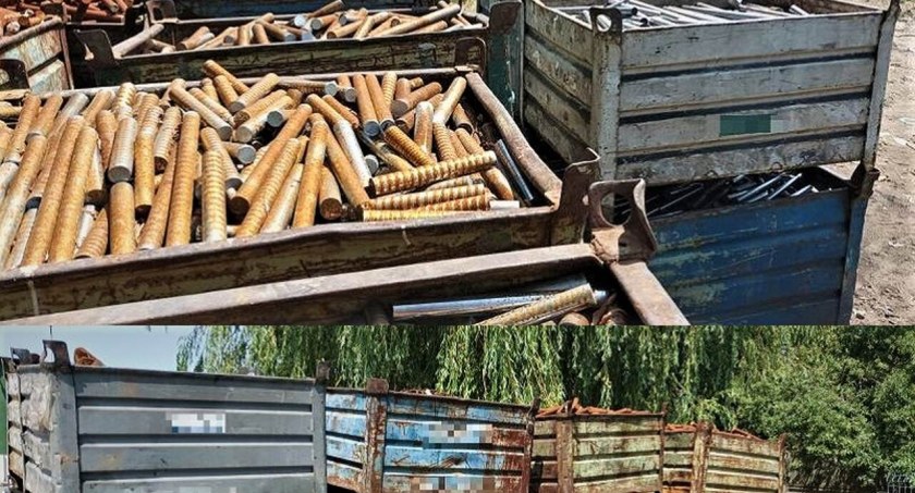 Przez kilka miesięcy okradał firmę a łupy sprzedawał na złomie - uzbierało sie tego na ponad 176 tysięcy złotych