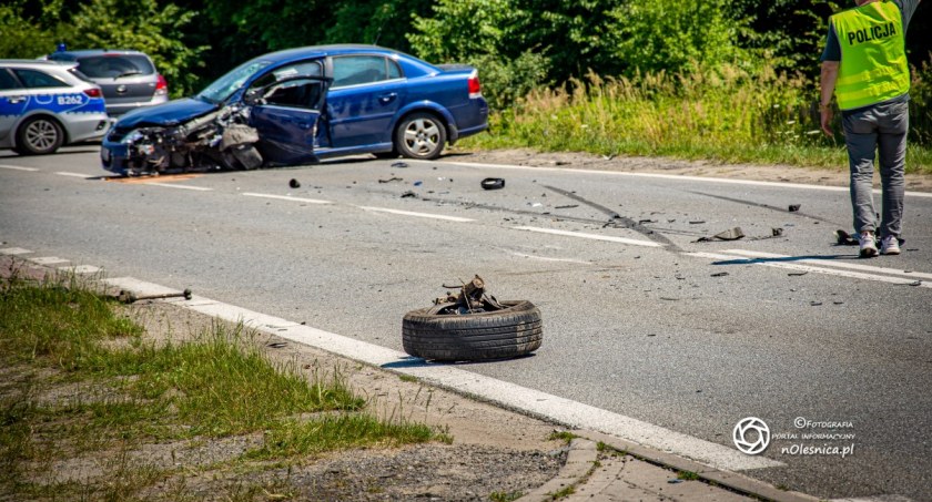 Wypadek w Smardzowie - sprawca zbiegł, ponieważ był pijany