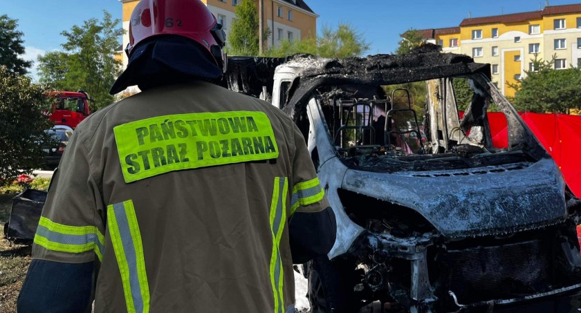 Dwoje oleśniczan spłonęło w kamperze