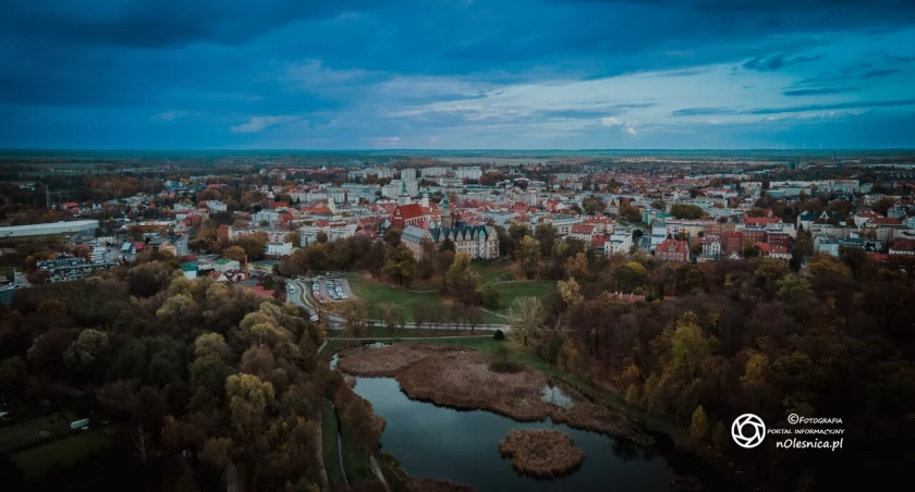 Coś z powietrza... czyli Oleśnica okiem drona