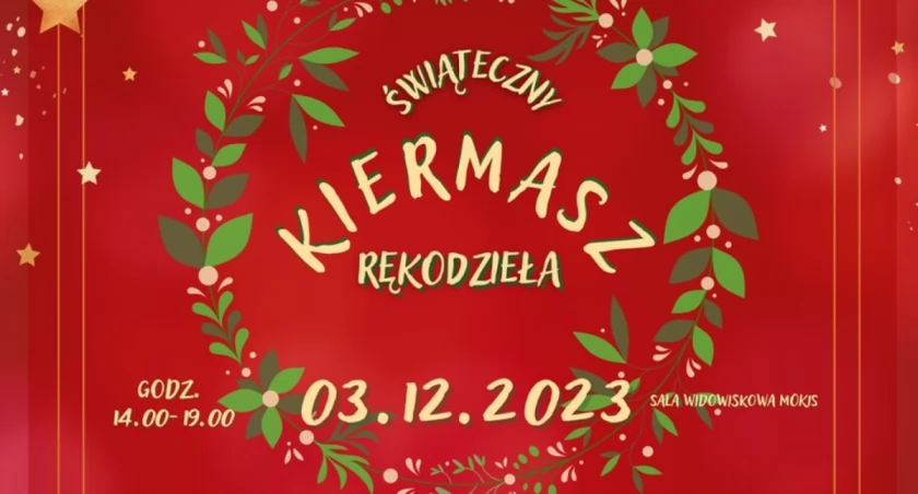 Świąteczny Kiermasz Rękodzieła