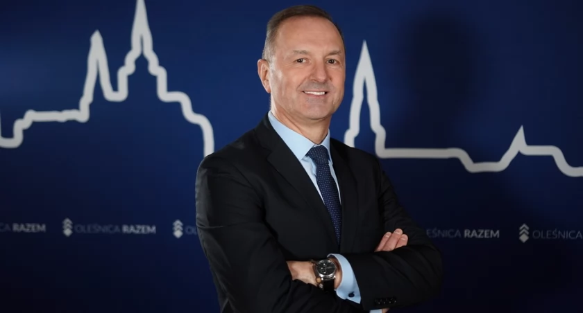 Michał Kołaciński oficjalnie ogłasza start w wyborach na burmistrza Oleśnicy