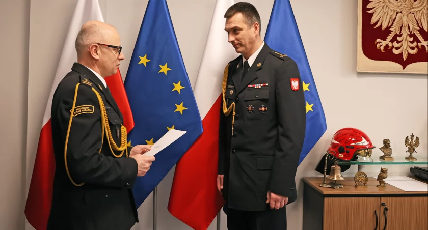Andrzej Fischer mianowany na zastępcę Komendanta Wojewódzkiego PSP we Wrocławiu