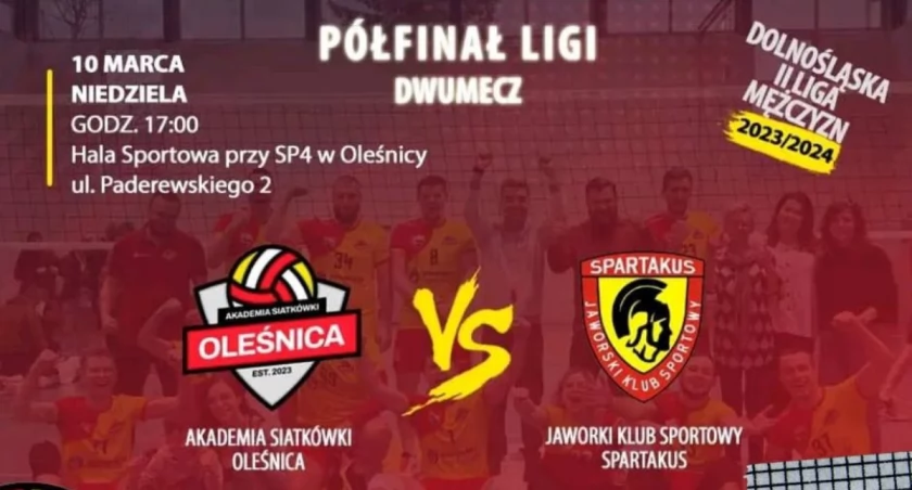 Akademia Siatkówki Oleśnica -  mecz półfinałowy