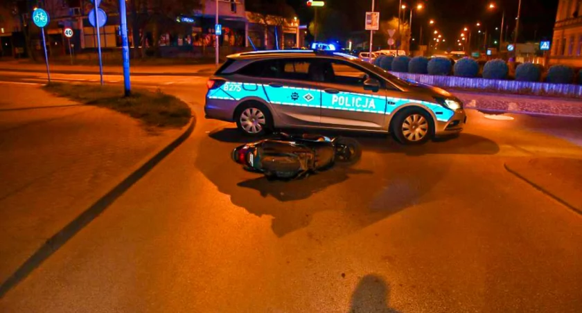 16 -latek ukradł skuter. Został zatrzymany po pościgu - VIDEO