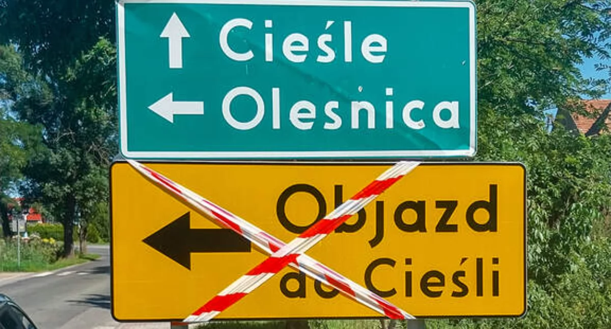 ZDP zapowiada utrudnienia na drogach w Cieślach, Gręboszycach oraz Oleśnicy