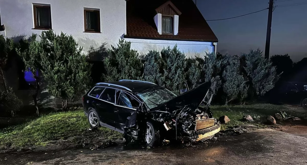 Nad ranem doszło do wypadku w Zbytowej