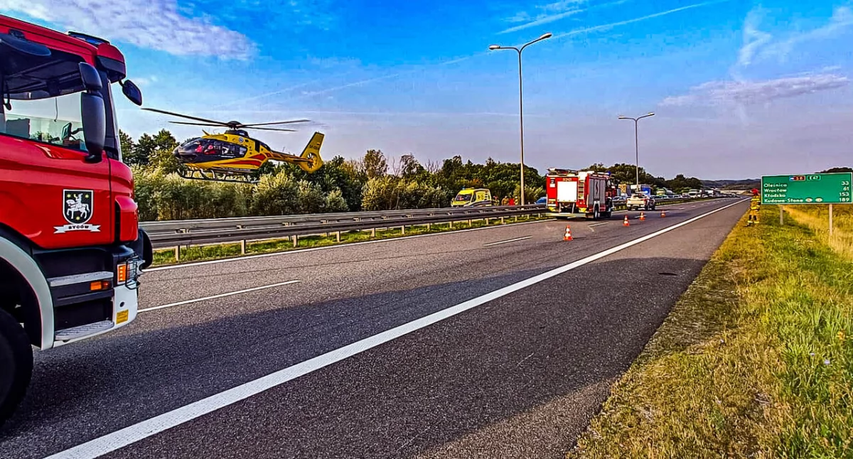 Śmiertelny wypadek koło Sycowa