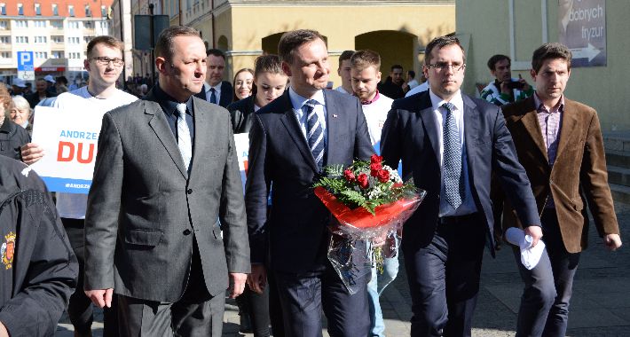 Andrzej Duda odwiedza Oleśnicę