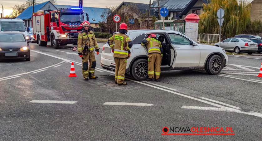 Kolejny wypadek koło Pogodnego Centrum