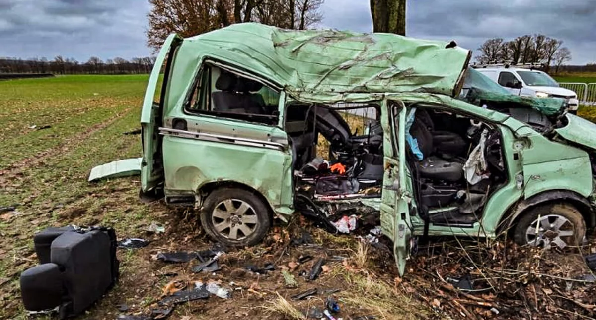 Tragiczny wypadek koło Komorowa