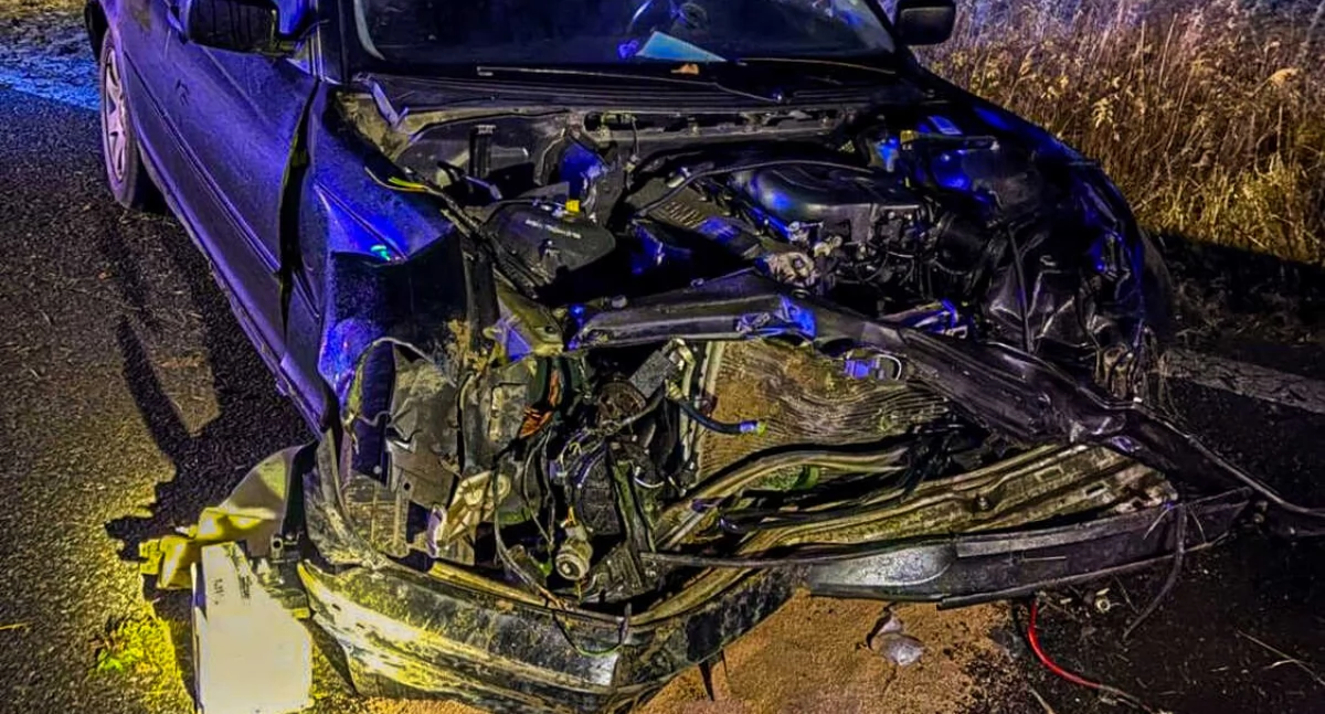 Wypadek w Gaszowicach - kierowca bez uprawnień i z aktywnym zakazem