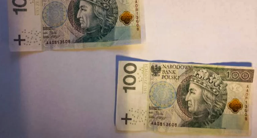 Pijany mężczyzna zapłacił sfałszowanym banknotem