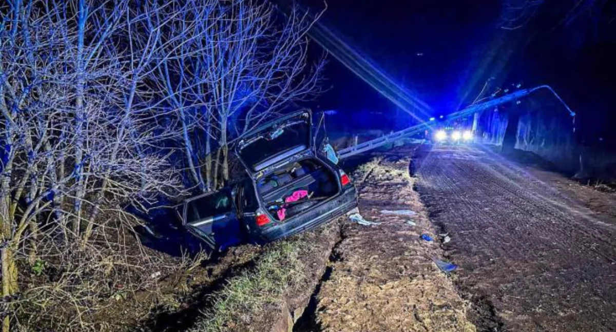 Kierowca był pijany - pasażer jest w stanie krytycznym