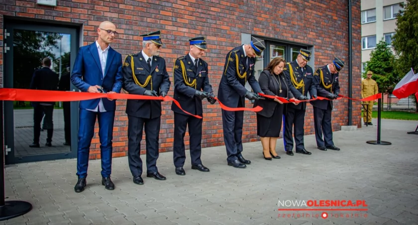Uroczyste otwarcie nowej strażnicy w Oleśnicy połączone z Dniem Strażaka