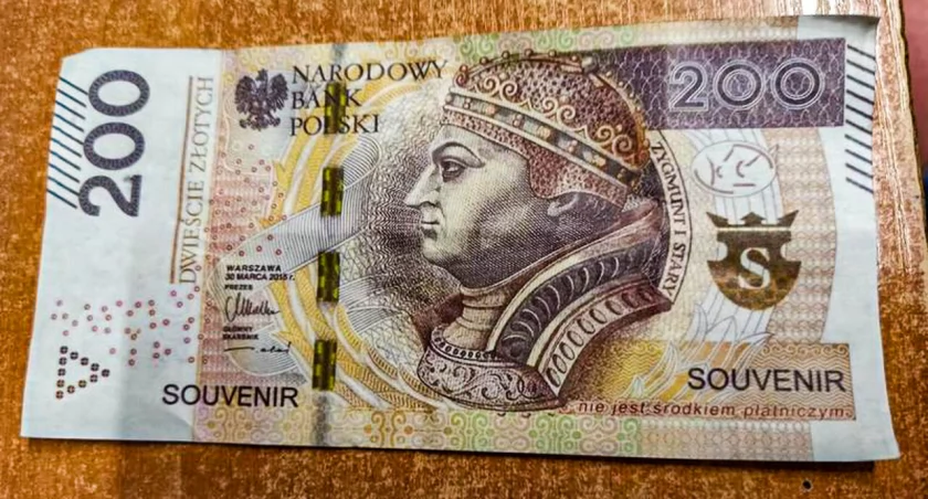 Fałszywy banknot w Międzyborzu - mężczyzna zatrzymany za oszustwo