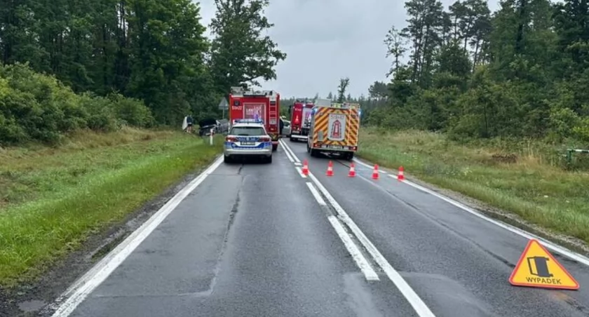 Czołówka na drodze DK25