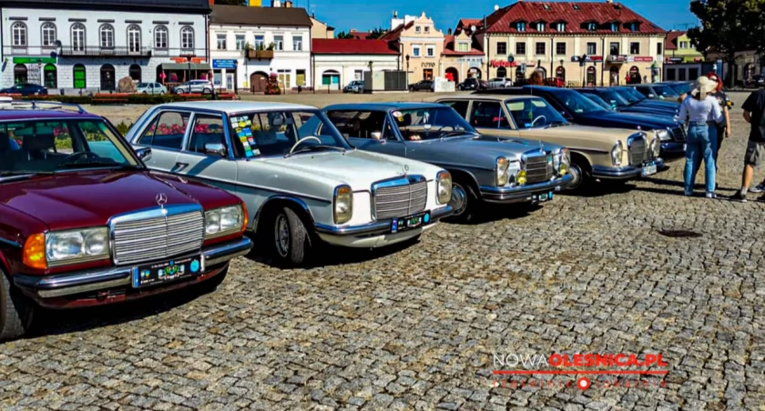 Jubileuszowy 35 Zlot Zabytkowych Mercedesów w Oleśnicy