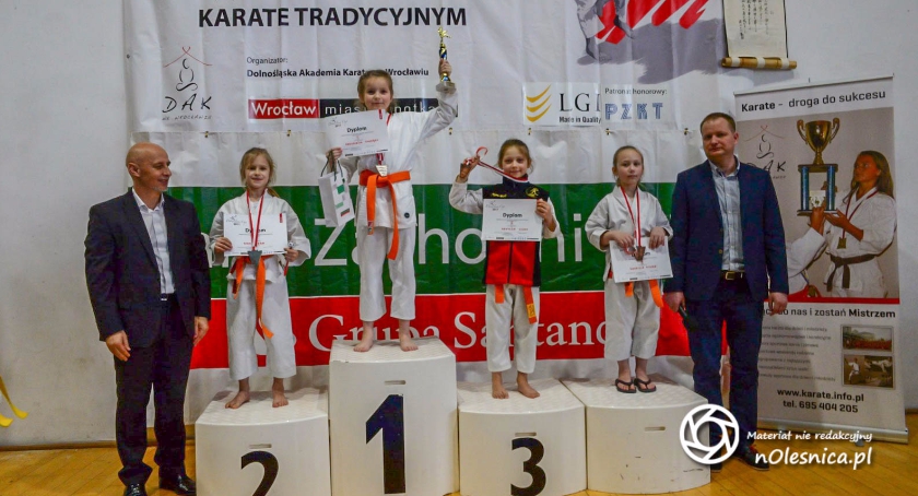 Start zawodników Hikari Oleśnica 