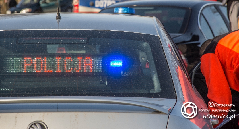 Pościg za sprawcą kradzieży paliwa oraz potrącenia