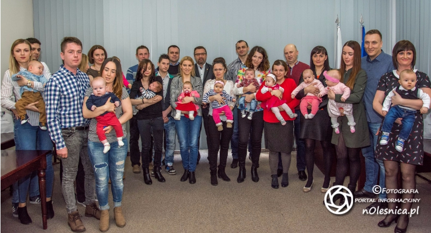 Powitanie najmłodszych mieszkańców gminy - FOTO