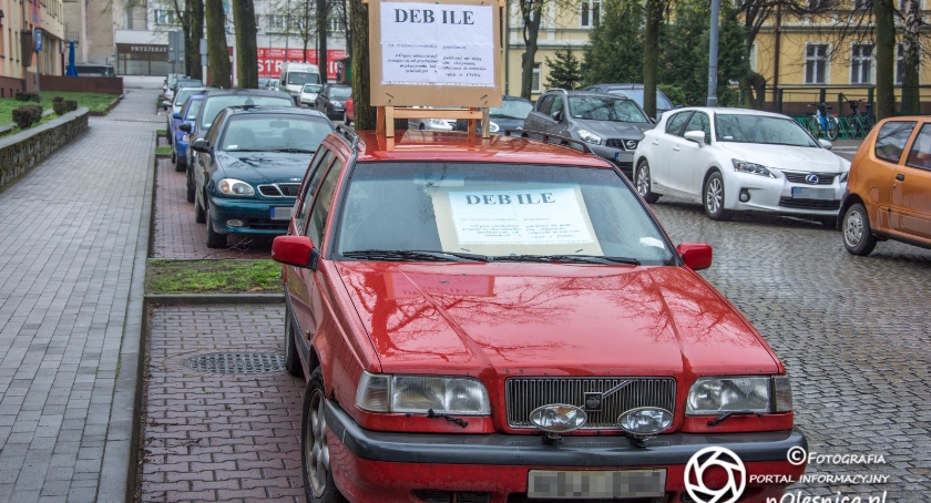 Protest pod Starostwem