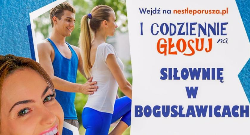Bogusławice w konkursie Nestlé - szansa na siłownię plenerową