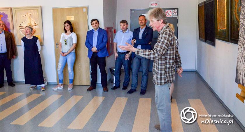 Wernisaż wystawy prac Zbigniewa Podurgiela