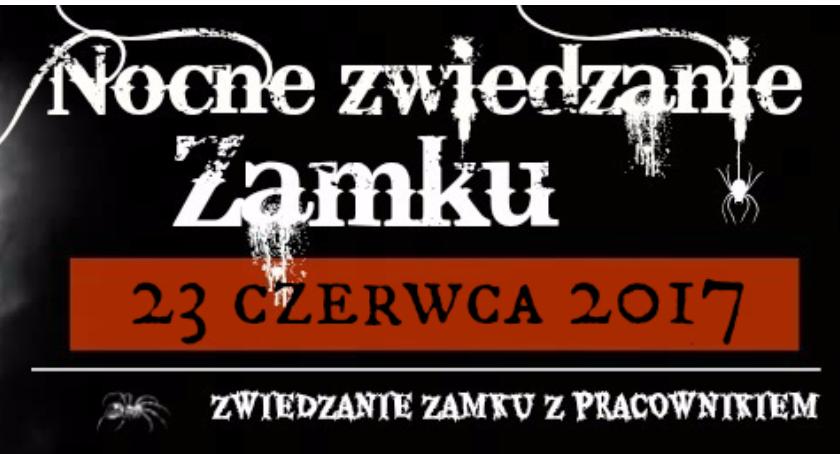 Nocne zwiedzanie zamku