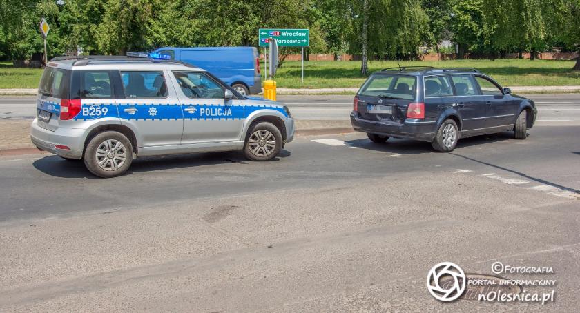 Kolizja przy placu Staszica