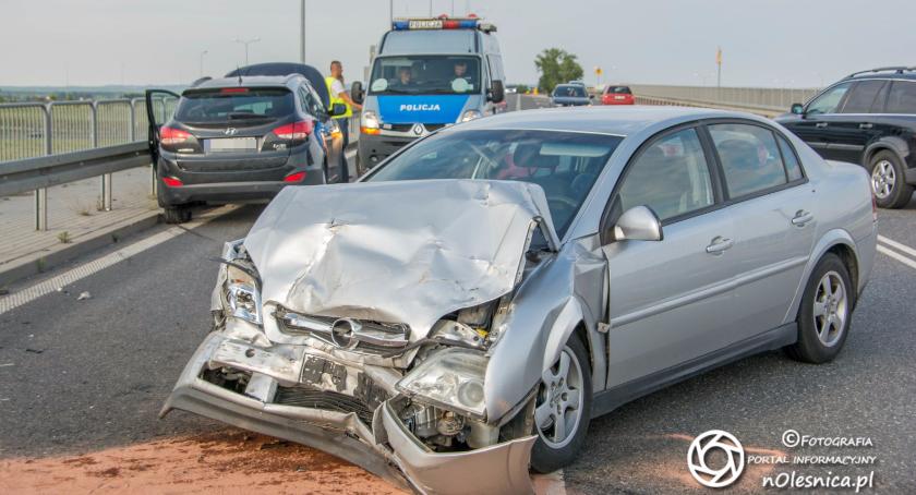 Wypadek na sycowskim węźle S8