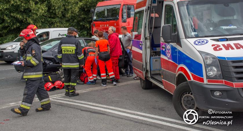 Kolizja koło Lidla