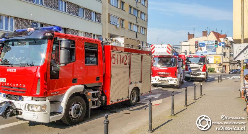 Interwencja strażaków na Lwowskiej