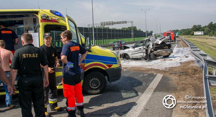 Wypadek na S8 - jedna osoba poszkodowana