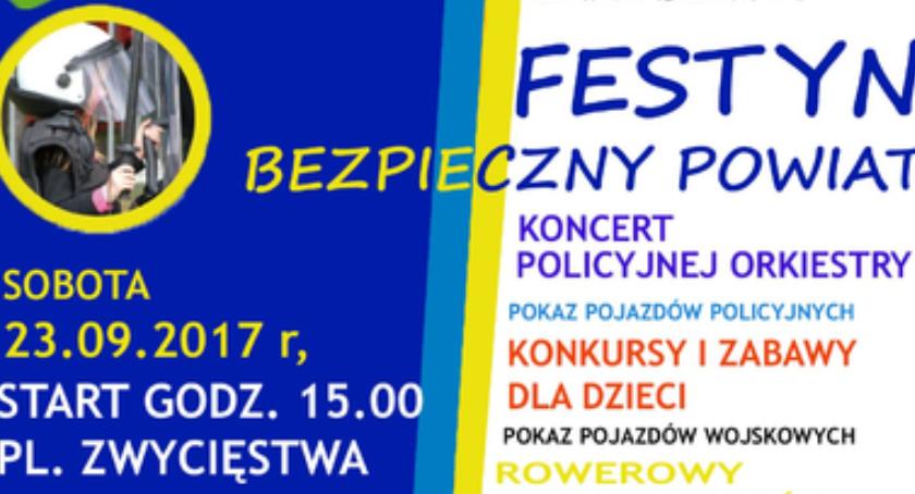 Policyjny festyn o bezpieczeństwie