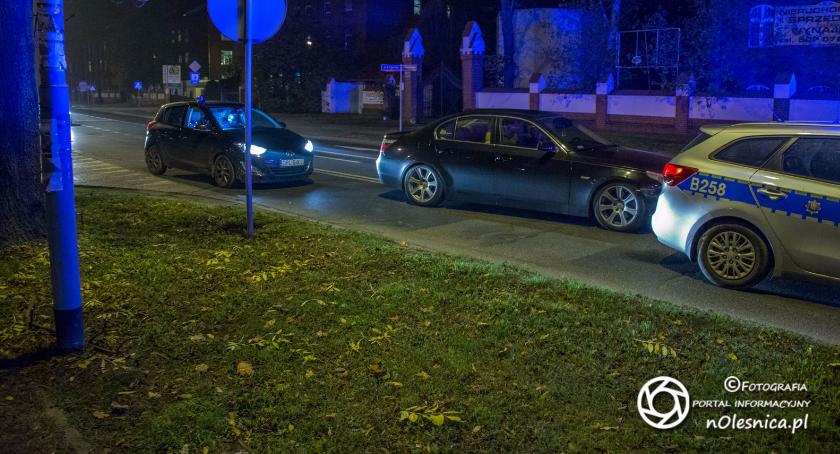 BMW wjechało w radiowóz drogówki