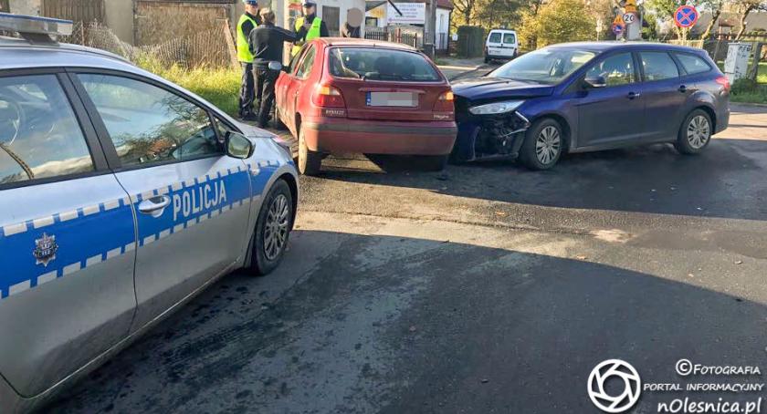 Kierowca nie ustąpił pierwszeństwa przejazdu