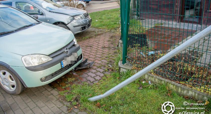 Kolizja dwóch osobówek na Lotniczej
