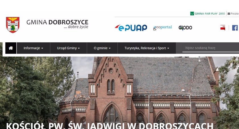 Mieszkanka pyta Wójta Dobroszyc o kościół