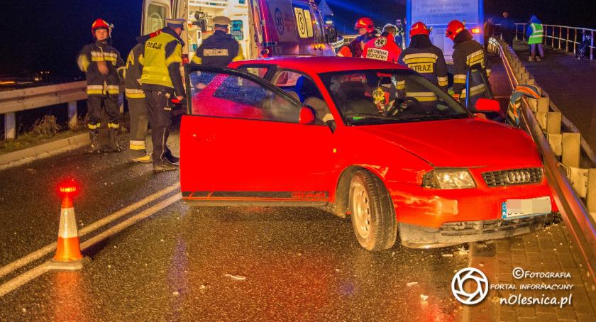 2,5 promila, brak uprawnień i wypadek na boguszyckim wiadukcie
