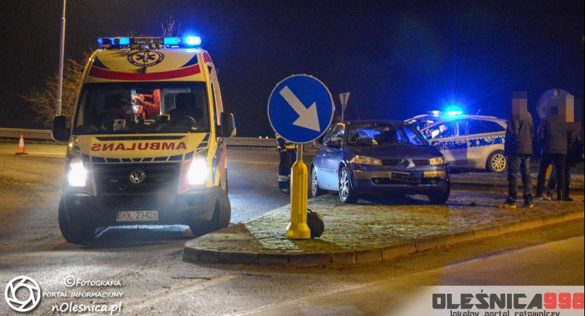 Wieczorny wypadek na Dobroszyckiej