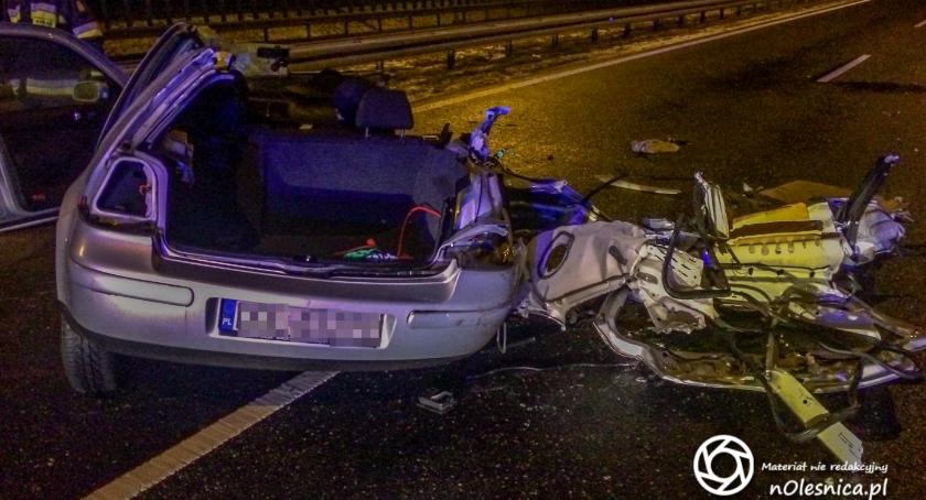 Poranny wypadek na trasie S8 oraz apel policji