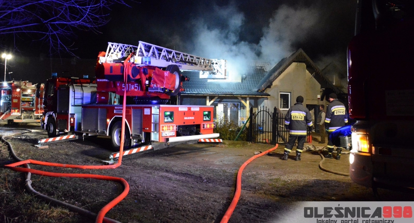Pożar w Siekierowicach - FOTO - VIDEO