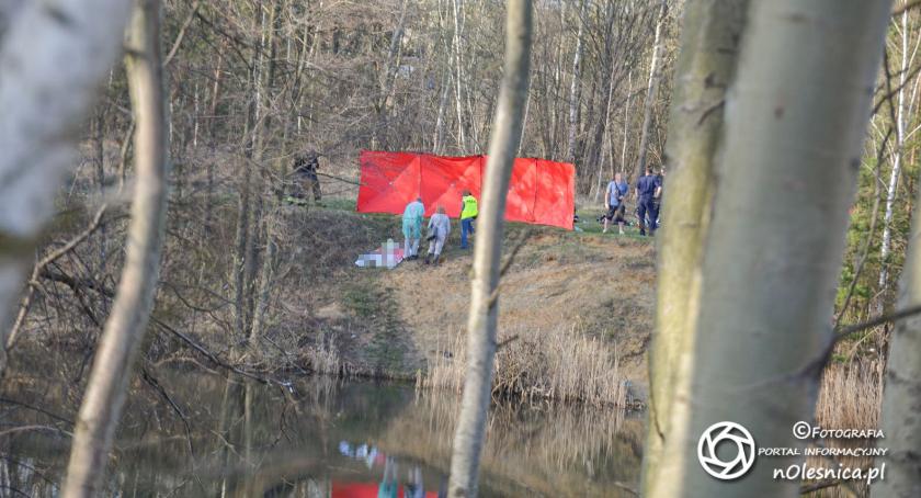 Ze stawu w Grabownie wyłowiono zwłoki 64 - letniego mężczyzny